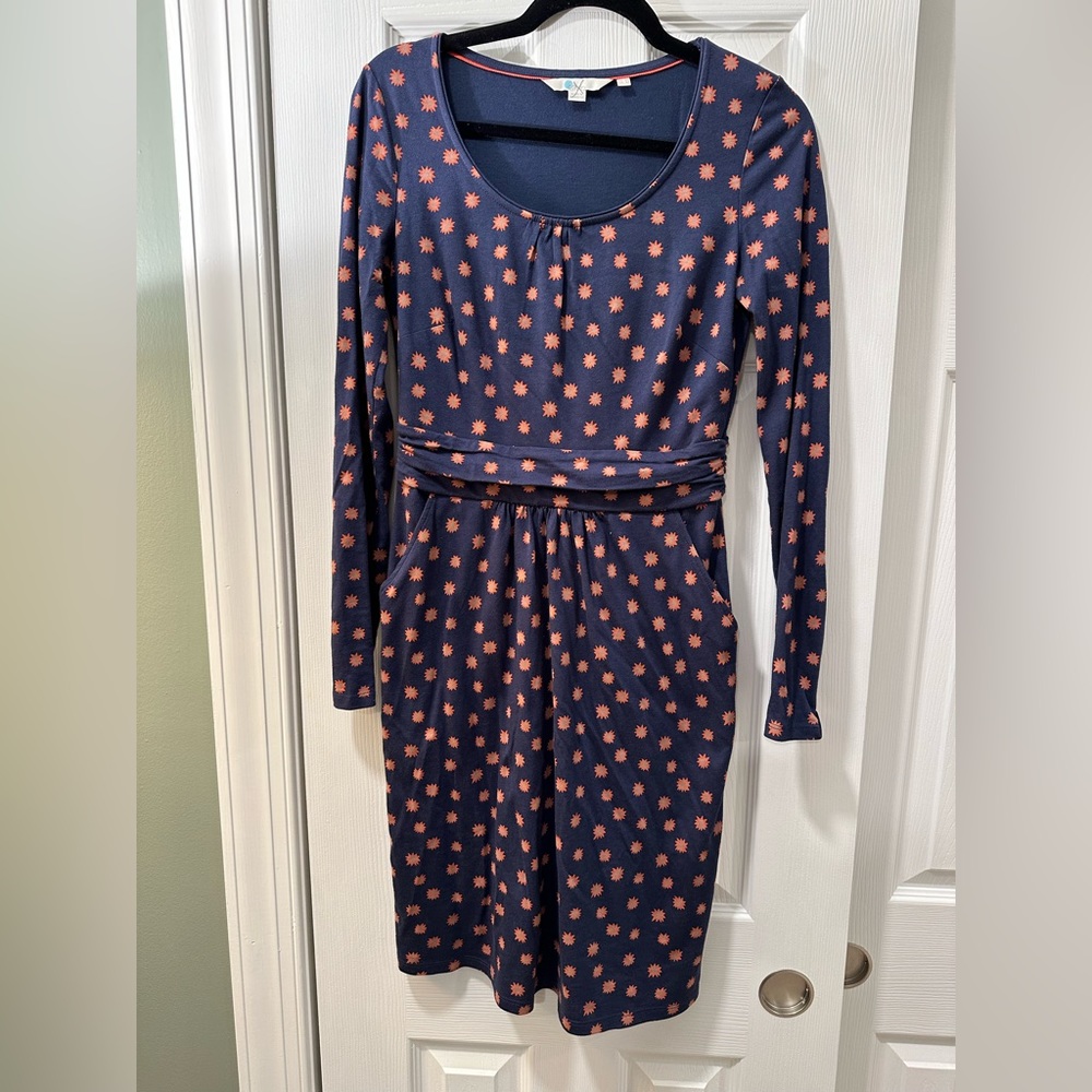 Boden Mabel Jersey Long Sleeve Dress